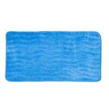 Bedford Home Microfiber Memory Foam Bath Mat Blue 67A-26624